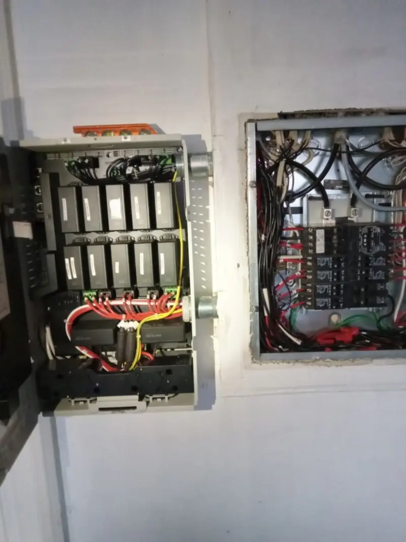 Electrical panel upgrade completed for Ring Doorbell Installation in Baldwin